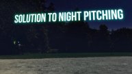 Spark Catch light up baseball has four 100 lumen LED bulbs for nighttime games of catch