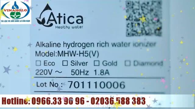 [Atica - Vinaholo] SNSK - THP - Tập 1: Nước ion kiềm giàu hydro