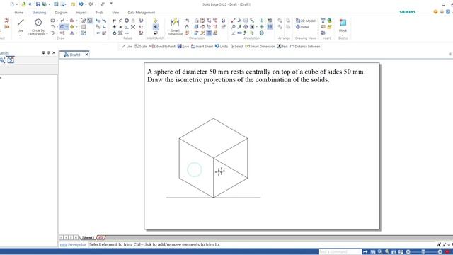 Isometric Projections using Solid Edge/CAED/Solid Edge/Computer aided engineering drawing/EVNL