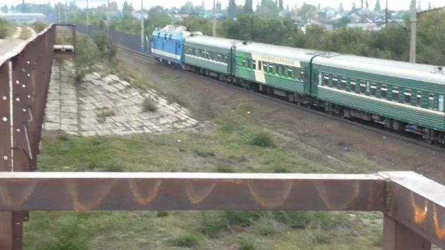 Электровоз ЭП1М-519 с поездом №087Г Нижний-Новгород-Адлер