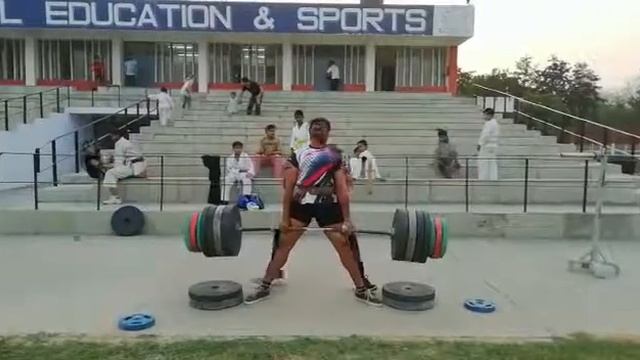 250 KG DEADLIFT (NIT KURUKSHETRA)