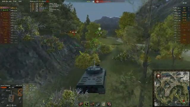 AMX 50 100  Вытащил абсолютно сливной бой  Перевал – Стандартный бой  WOT 0 9 2 Full HD