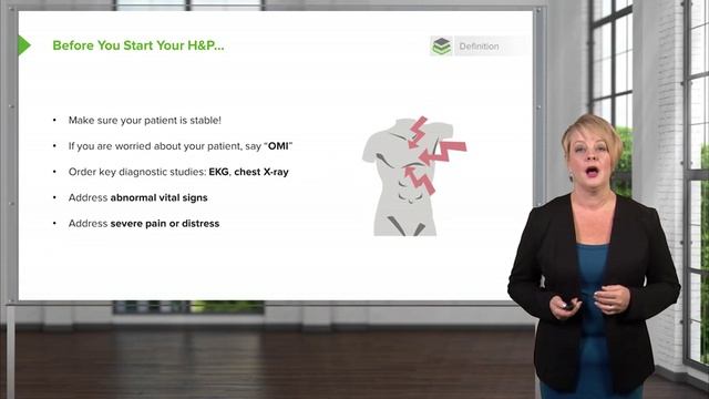 2.05 Chest Pain- Definition & Examination