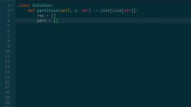 07 - Leetcode 131: Palindrome Partitioning (RU)