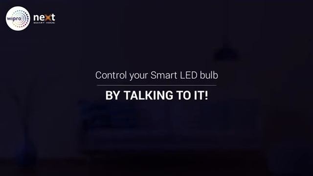 Wipro WiFi Enabled Smart LED Bulb B22 9-Watt Features