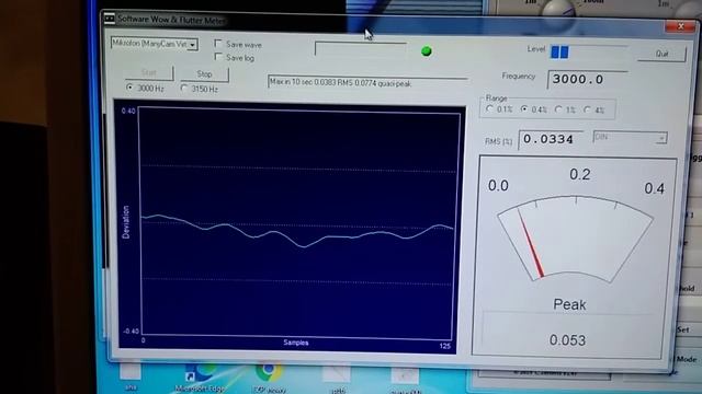 Tdk SA 90 test WRMS Denon DRM-710