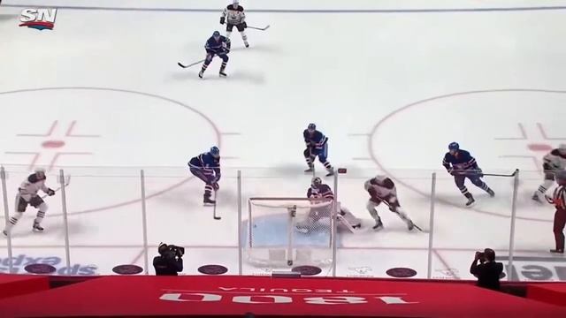 Shea Weber scores on his own net