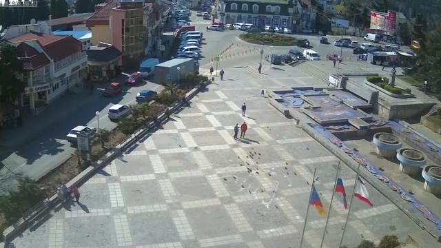 Вебкамера "Площадь Советская". Запись 11.04.2017 10:00:06