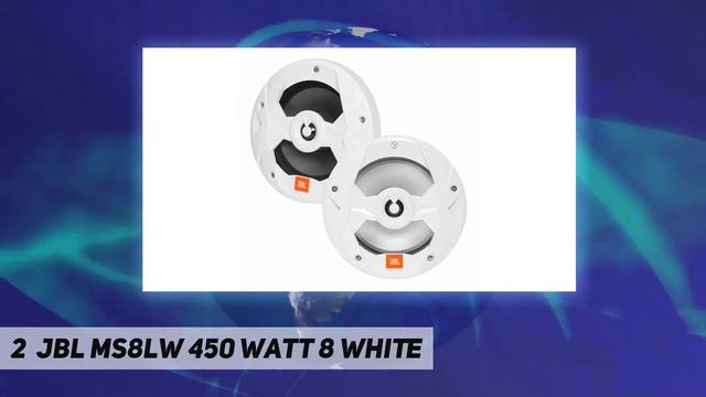 (2) JBL MS8LW 450 Watt 8" White AZ Review