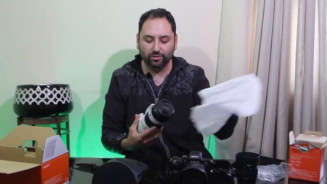 UNBOXING Sony 50 mm f1.8 y Sony 70-200 mm f4