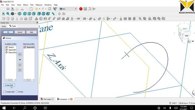 Surface Modeling in FreeCAD