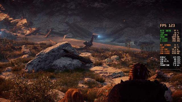 Horizon Zero Dawn RTX 3070 + Ryzen 3700X | 1080p Ultra Settings