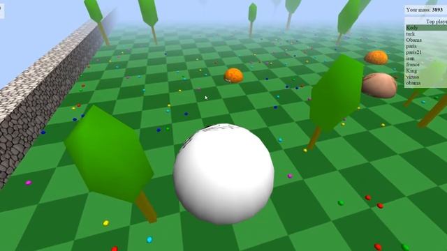 ●Агарио 3D●Топ 1 место●10К массы●