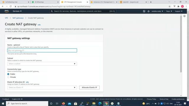 AWS Class 5 NAT GATEWAY