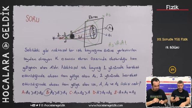 101 Soruda YGS Fizik - (9. Bölüm)