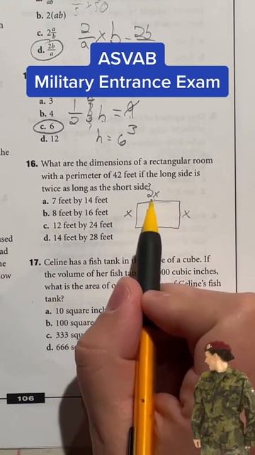 ASVAB AFQT Arithmetic Reasoning answer 16