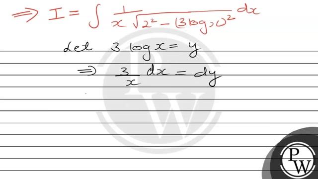 Evaluate the following integrals:
\[
\int \frac{1}{x \sqrt{4-9(\log...