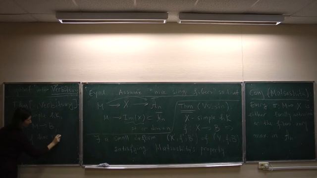 Ljudmila Kamenova, On Matsushita's conjecture