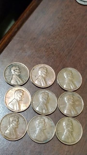 Rare 1972 dd ,d,no mint mark Lincoln Memorial Cent