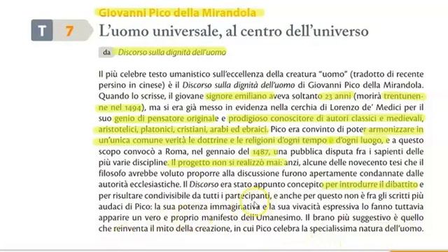 PICO DELLA MIRANDOLA, IL DIBATTITO SULLA DIGNITA' DELL'UOMO