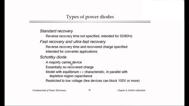 Power Electronics Diode