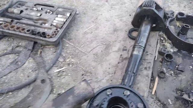 Почти собрал. установка дифферинциала, педали блокировки, и многое другое