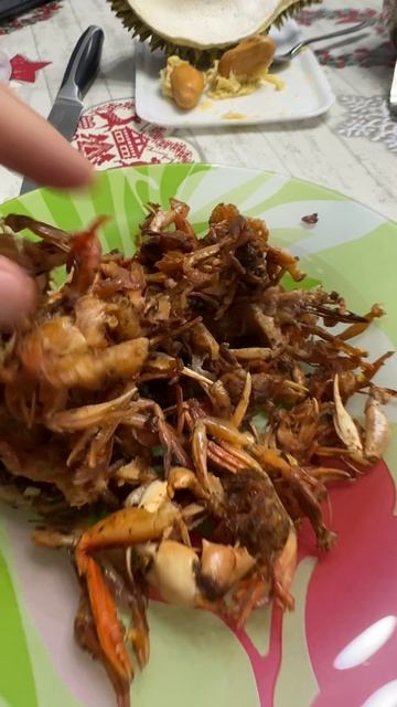Вьетнамские сушеные крабы 🦀 
CHE SUA XOC GIA VI - мелкий сушеный краб с приправами 200г.