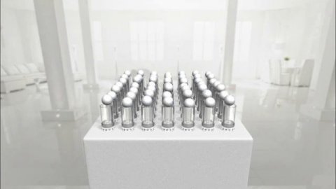 kinetic concept drawing (CGI): ping-pong