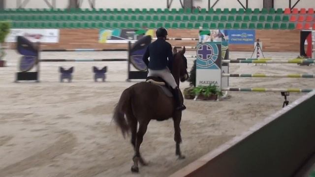 MaximaStables. Маршрут 135см, 2е фазы.Лошадь Альтаир де Ревель.