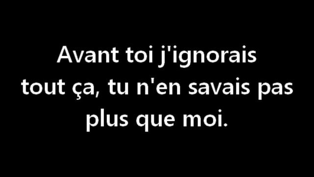 Marc Lavoine - Toi mon amour (Paroles-Lyrics)