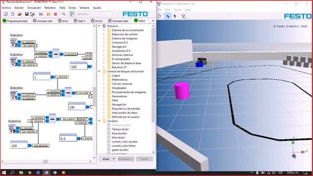 Robotino - Detector De Color Y Forma De Ocho (8)