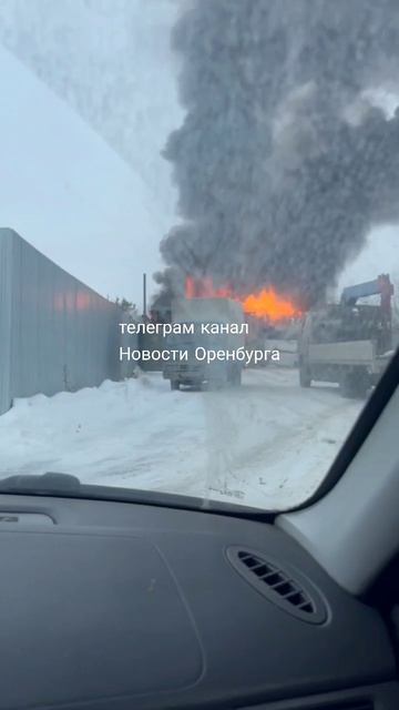 В Южном на ул Чистопольской сгорел гараж