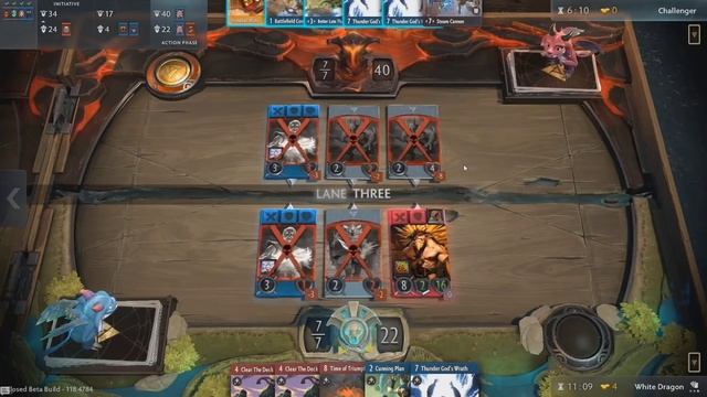 GLOBAL DECK Zeus + Steam Cannon — Artifact at PAX 2018