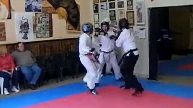 Zak's Sparring Segment for Black Belt