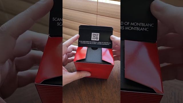 Montblanc Legend Red unboxing