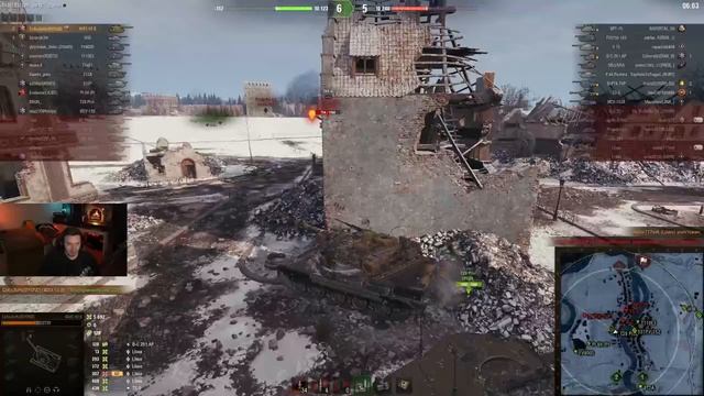 Самая Скилловая Девушка в Танках_ 5300 Среднего на AMX 50 B