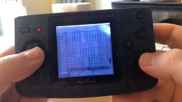 Hands-on with: The Neo-Geo Pocket Color and Neo Pocket SD