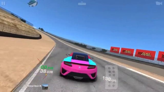 WTT 11/1/21 - Acura NSX (2017) at Laguna Seca
