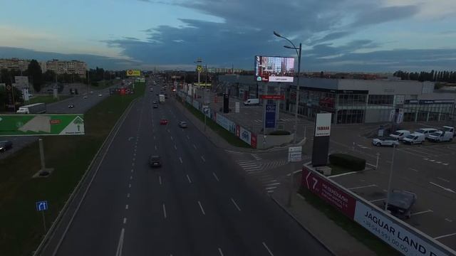 Реклама ЖК Новые Теремки на видеоекране Види Автосити