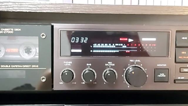 Работа кассетной  деки A&D GX - Z 7000