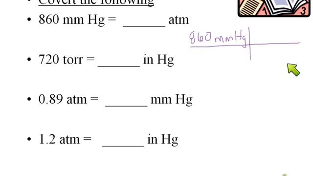 Conversion slides gas laws video notes