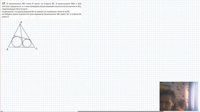 Разбор 461 варианта Ларина, 14, 17 задания