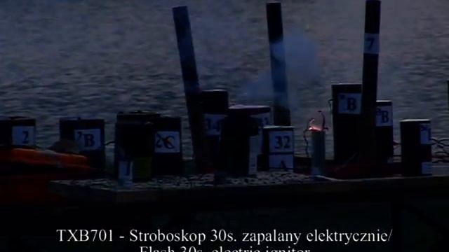 Fajerwerki TXB701 Stroboskop Flash 60s Triplex