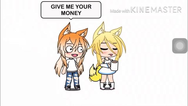 The girl who likes to bully rich girls