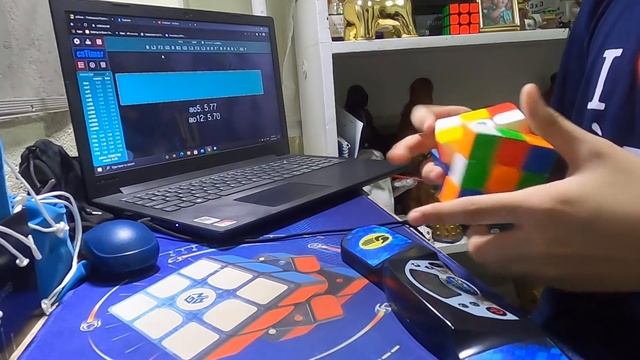 5.77 Rubik's Cube Average of 25 with The Gan 11 M Pro