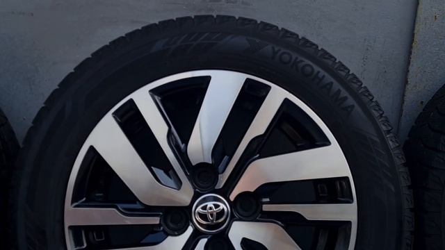 Оригинальные Toyota Tank/Roomy D14 4*100 на зиме 165/65/14