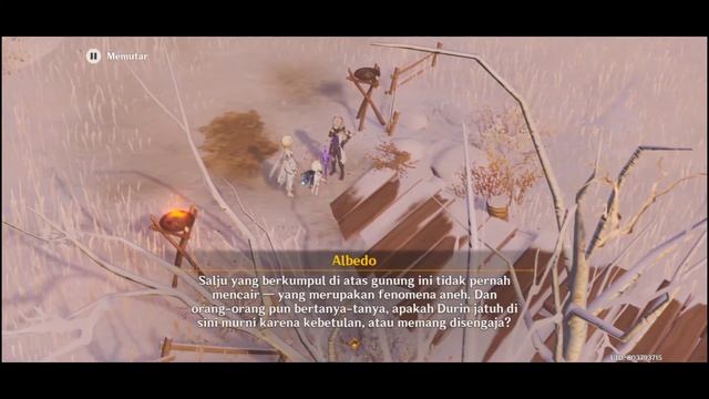 Albedo Black Swords (Albedo Quest Dragonspine)