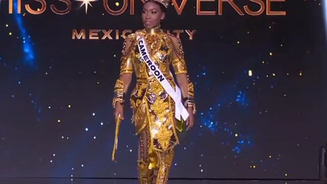 Cameroon Miss Universe 2024 (73) Noura Njikam National Costume Камерун Мисс Вселенная 2024
