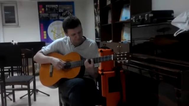 Эпидемия - Всадник из льда. кавер на гитаре.
