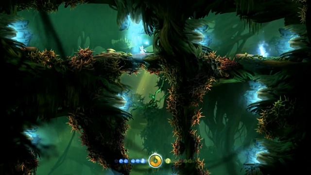 Залез внутрь сухого дерева [Ori and the blind forest. Definition edition]